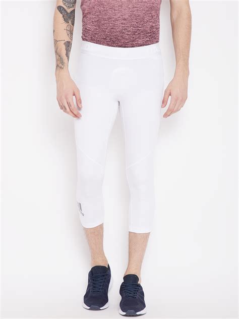 witte adidas mannen|Adidas men's white tights.